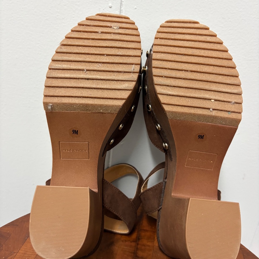 Wonderly Jolene Women's Platform Chocolate Size 9 - Picture 9 of 11